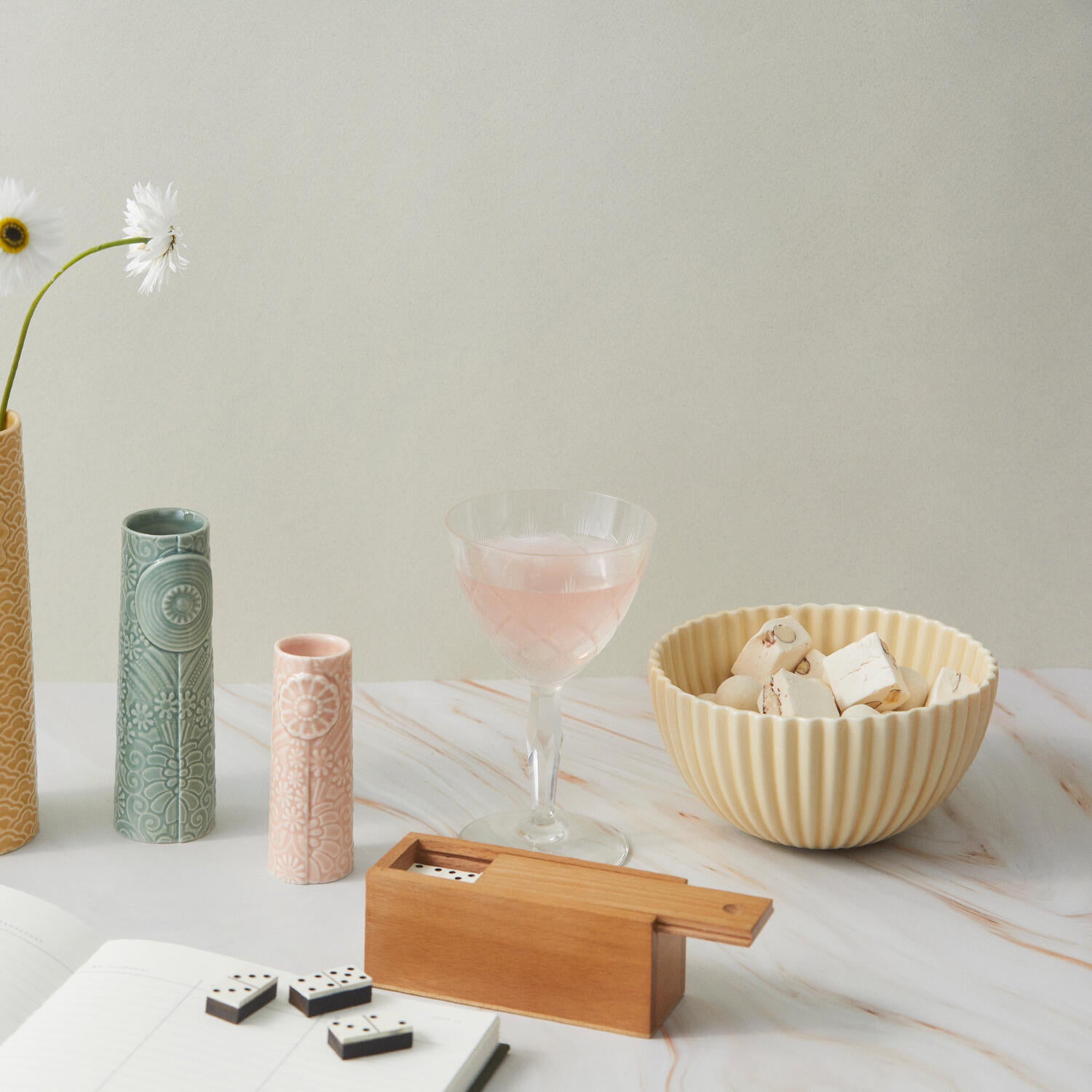 Samsurium Snack skål, Mimosa - Ø13 cm.